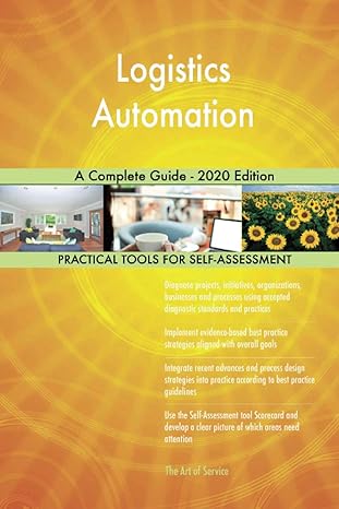 Logistics Automation A Complete Guide - 2020 Edition - Epub + Converted Pdf